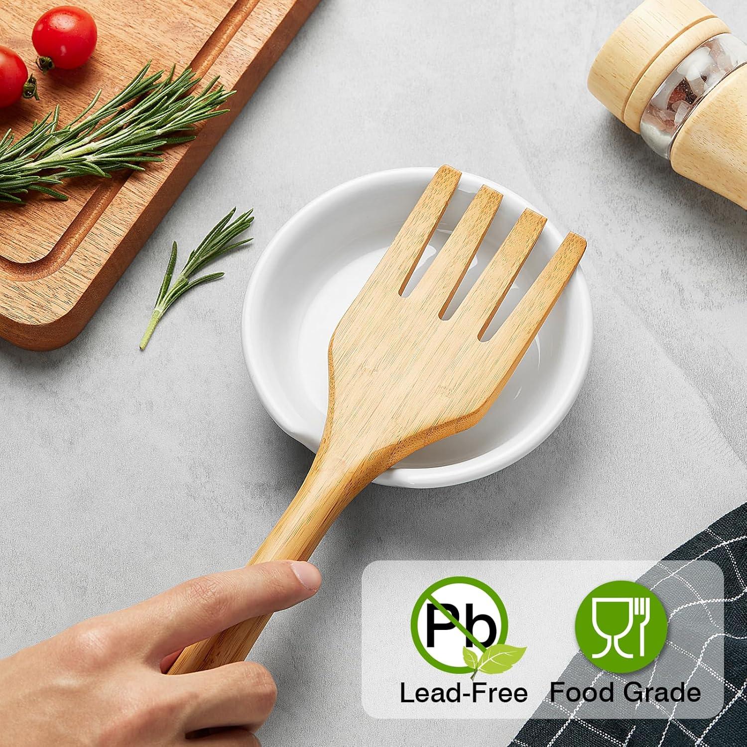 Set de 4 Soportes de Cuchara Cerámica Gencywe 12.2 cm