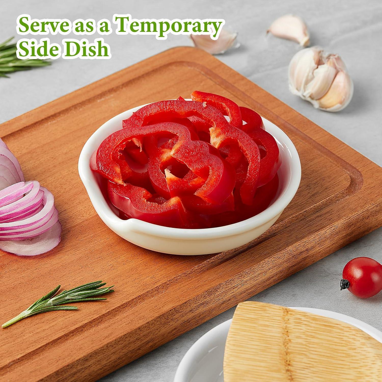 Set de 4 Soportes de Cuchara Cerámica Gencywe 12.2 cm