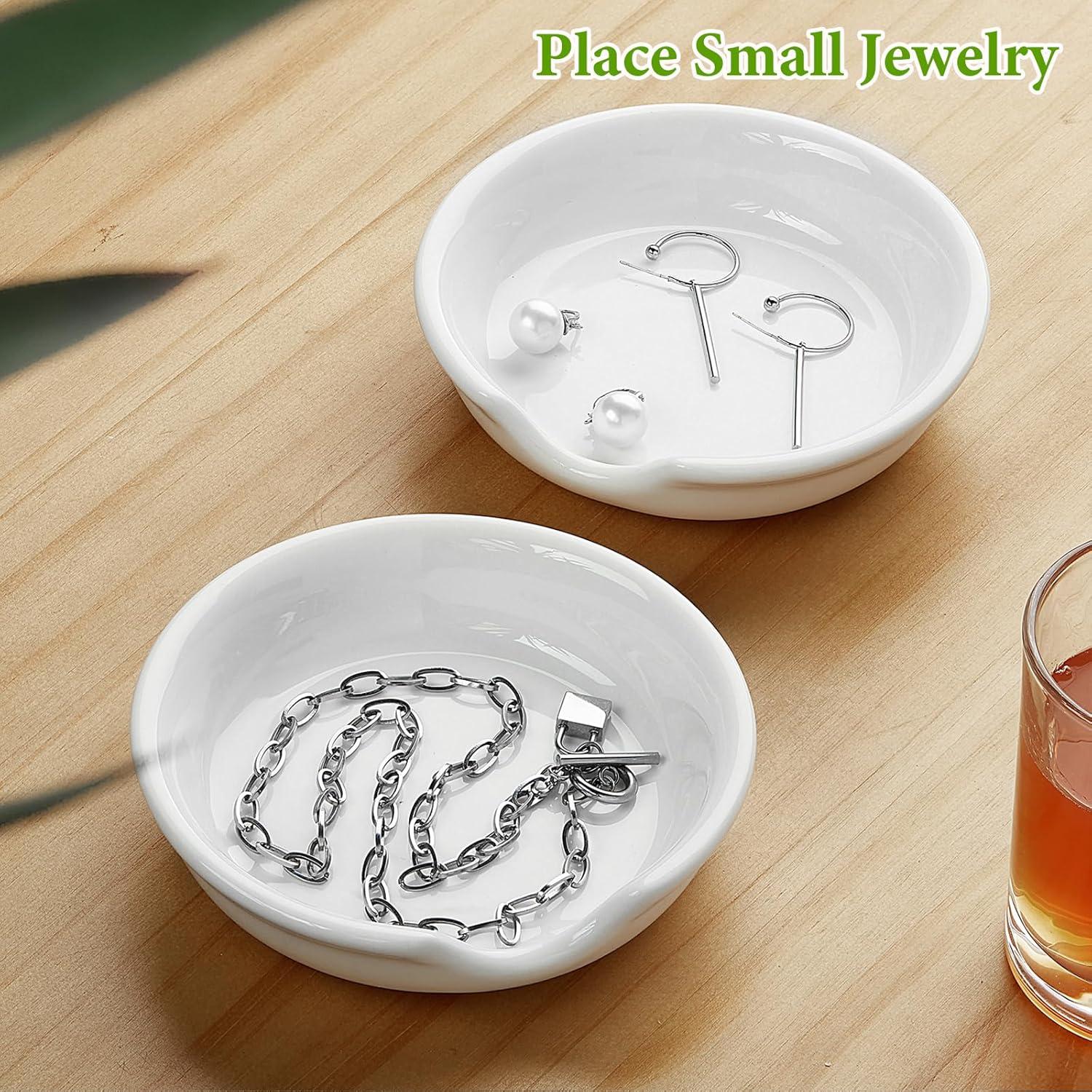 Set de 4 Soportes de Cuchara Cerámica Gencywe 12.2 cm