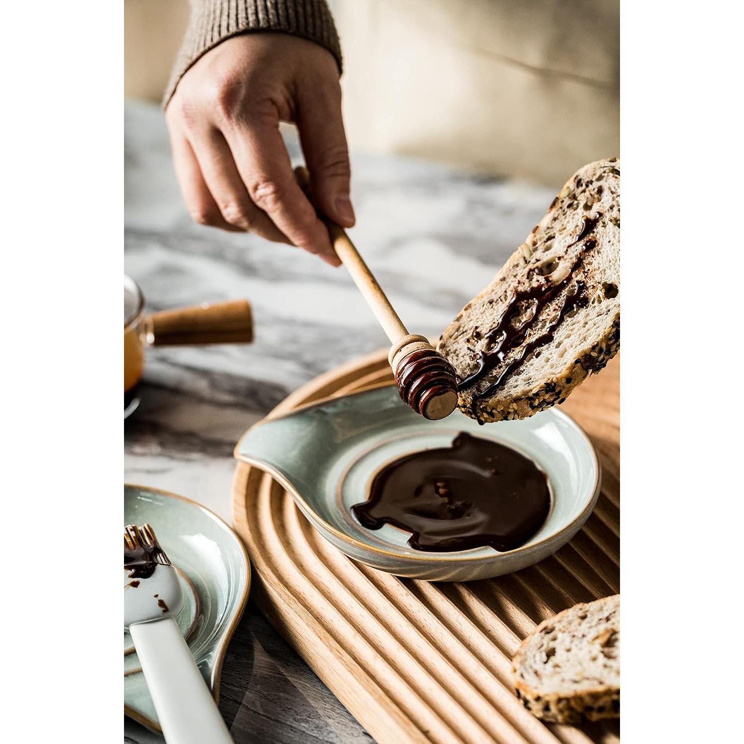 Soporte para Cucharas LAUCHUH Cerámica Gris 12.7 cm