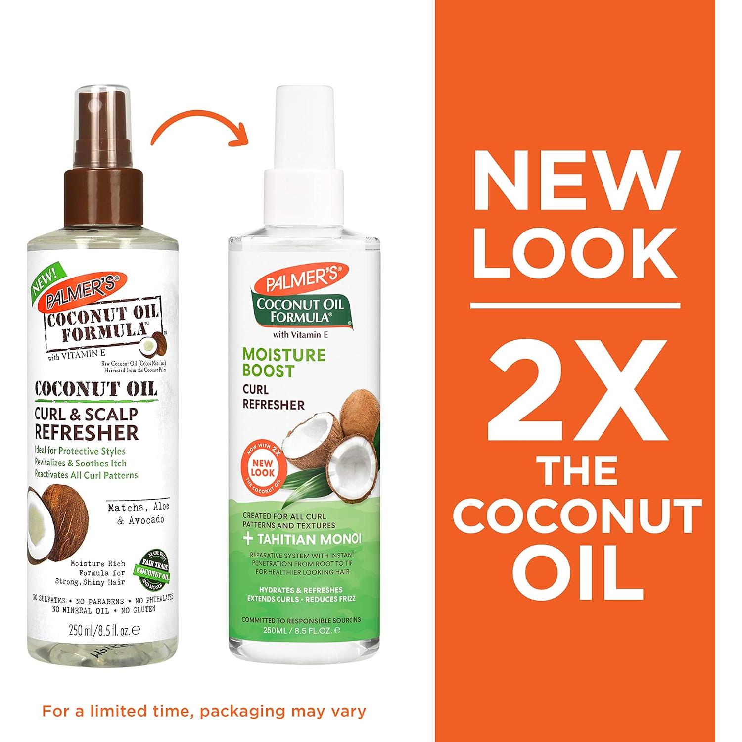 Spray Refrescante de Rizos Palmer's Coconut Oil 240 ml