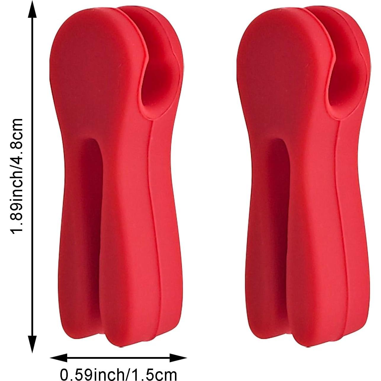 9 Clips de Silicona para Olla Arvintas, Reposapucheros Antideslizantes