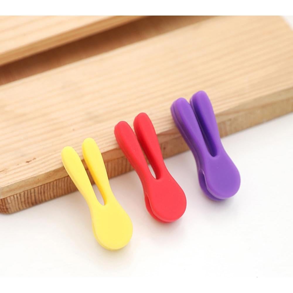 9 Clips de Silicona para Olla Arvintas, Reposapucheros Antideslizantes