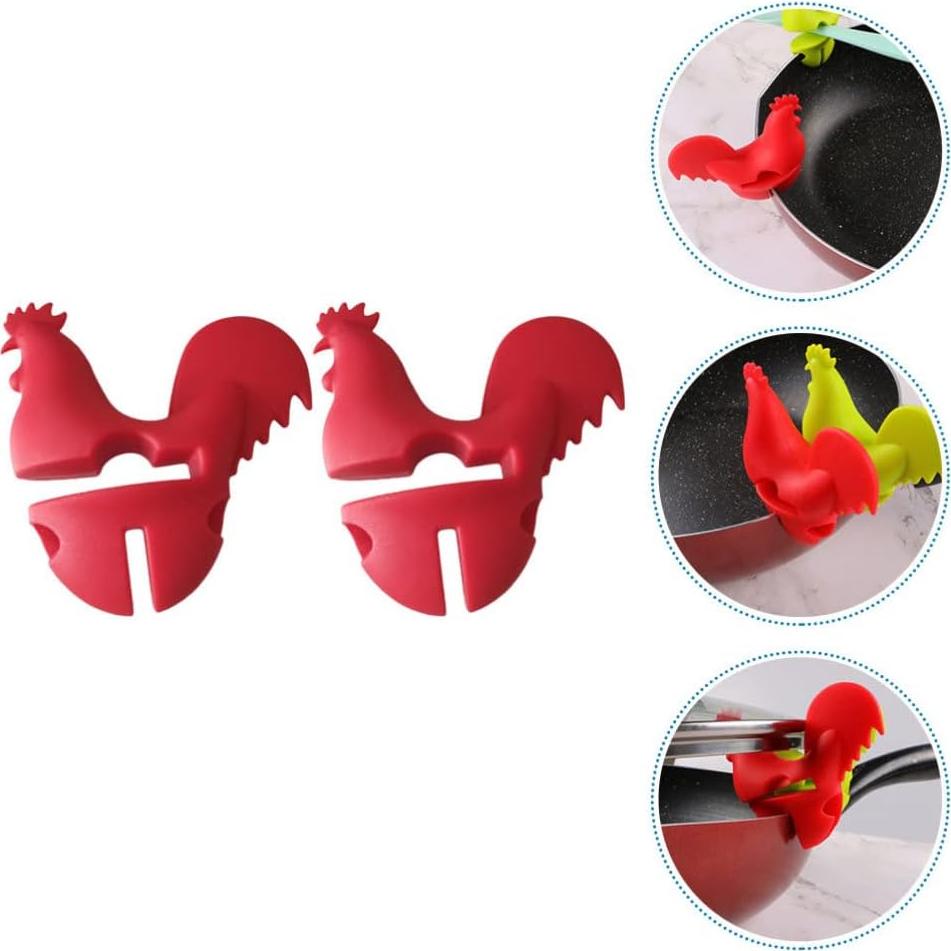 Soporte para Cucharas OUNONA de Silicona Resistente al Calor