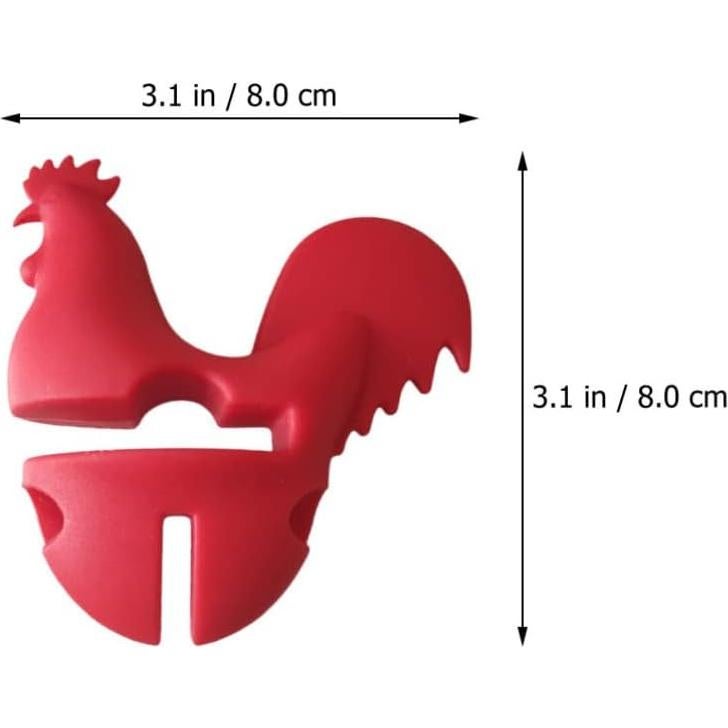 Soporte para Cucharas OUNONA de Silicona Resistente al Calor