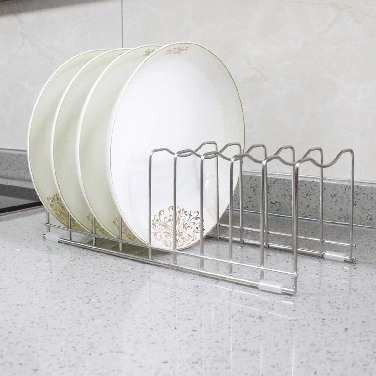 Organizador de Tapas FLSEPAMB 10 Niveles Acero Inoxidable