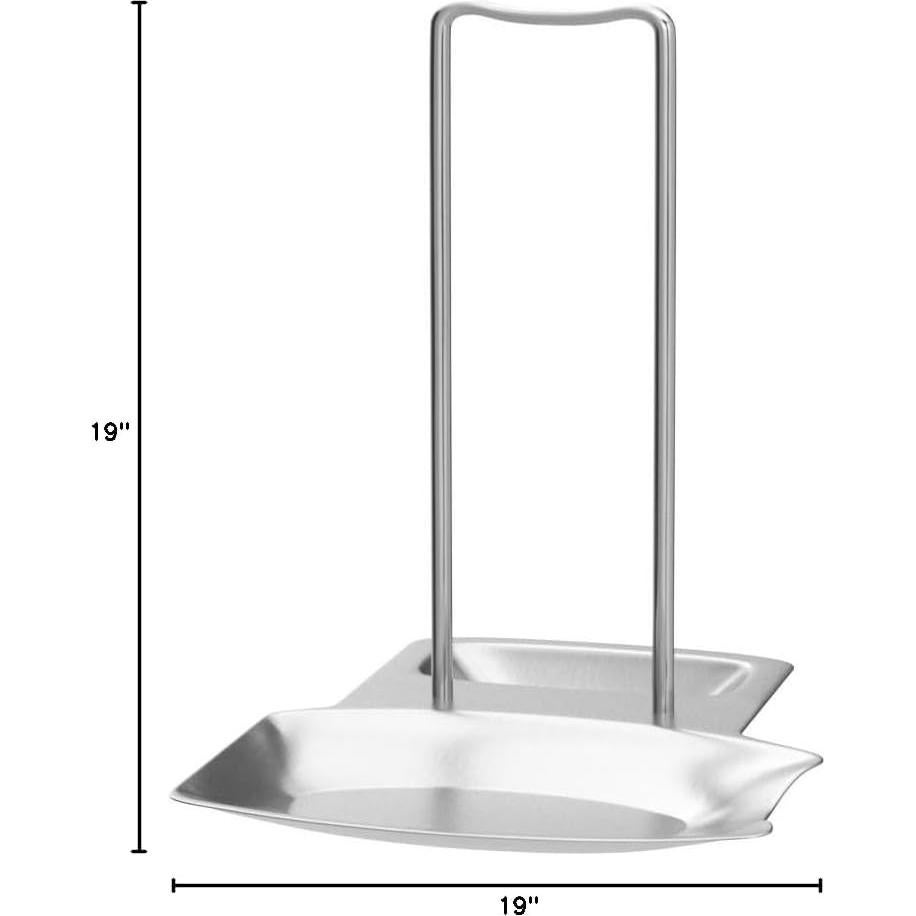 Soporte para Tapa de Sartén Acero Inoxidable iPstyle 19x15.5cm