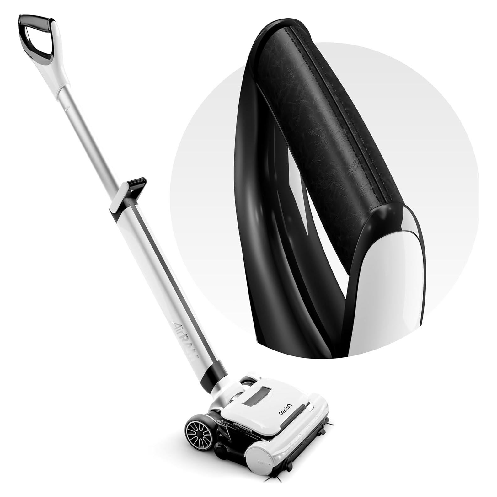 Gtech AirRAM 3 Cordless Vacuum Cleaner with Anti-Hair Wrap Bar - Dual Edge-Clean Brushes - Perfect for Carpet and Hardwood Floors - Rechargeable 22v Li-ion Battery - Lightweight - New Model