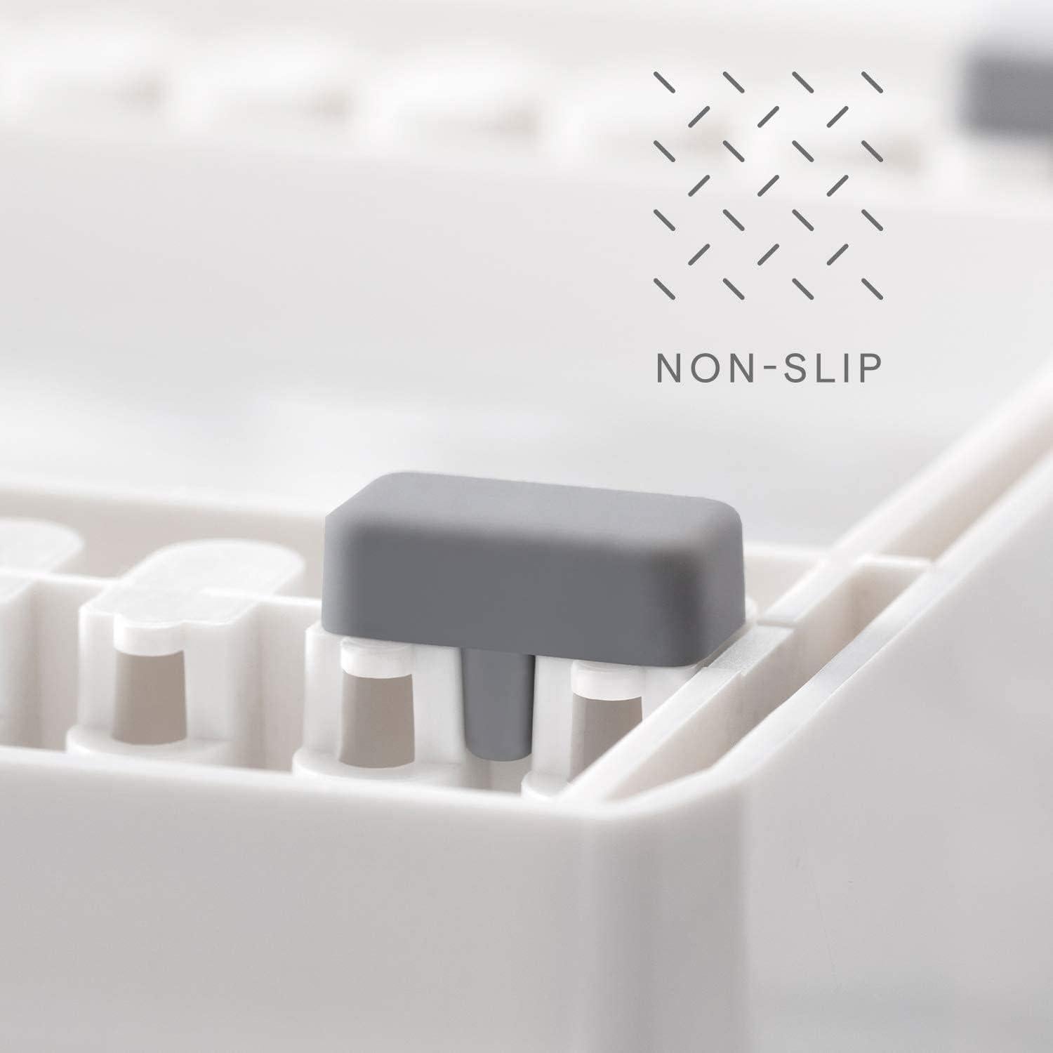 Estante Ajustable YouCopia para Sartenes y Tapas Blanco