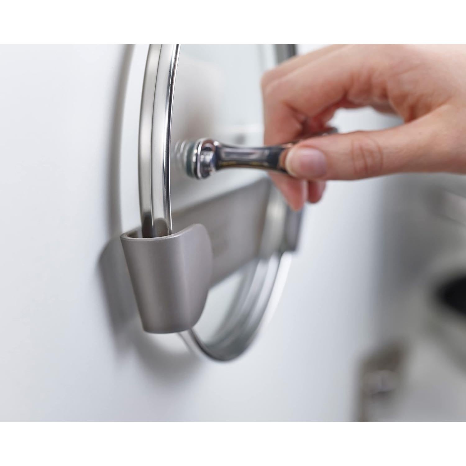 Soportes para Tapas de Olla Joseph Joseph - Set de 3 Gris