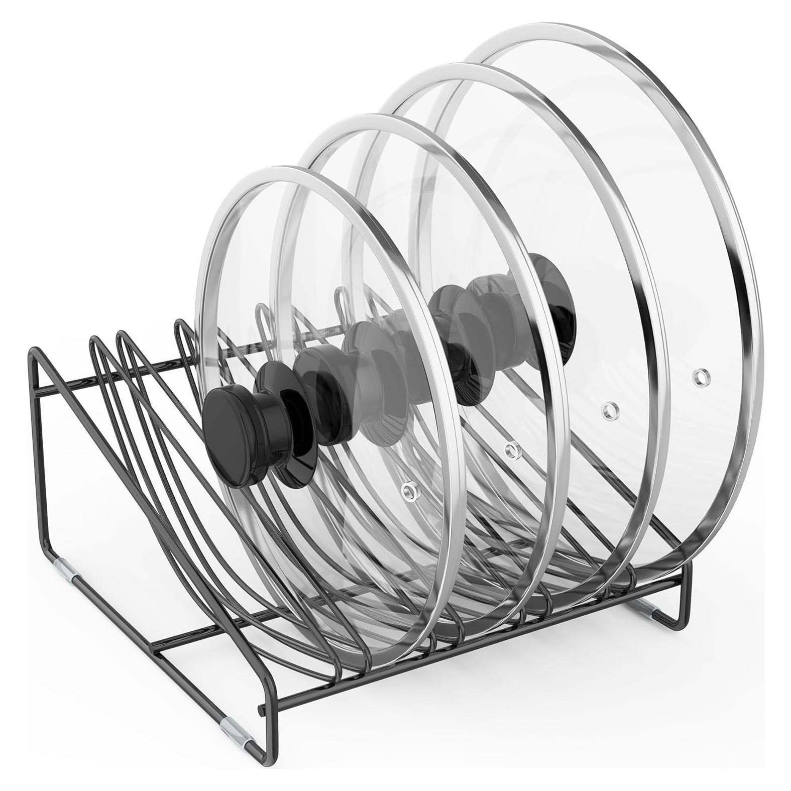 Organizador de Tapas de Olla KORRTFID con Acceso Lateral