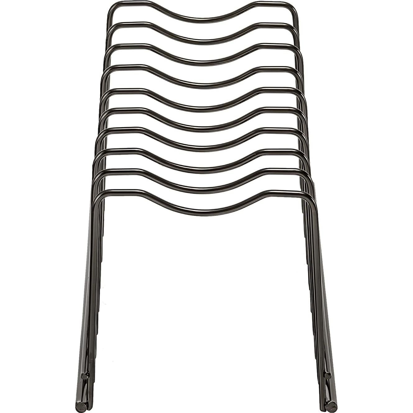 Organizador de tapas de olla lonpute acero inoxidable 32.4x14x11.4cm