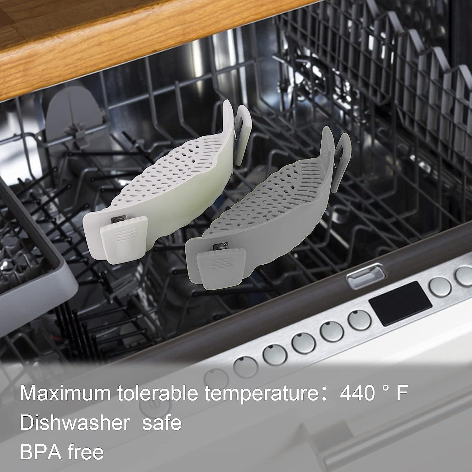 Colador de Silicona Clip-On Liboyixi para Ollas y Sartenes