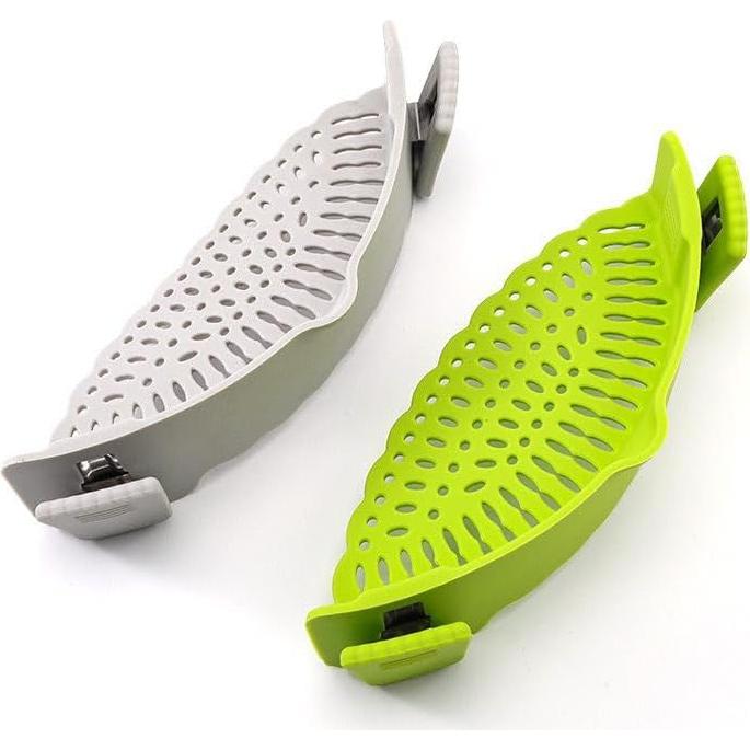 Colador Clip-On de Silicona UTENSILS HUB Gris 198g