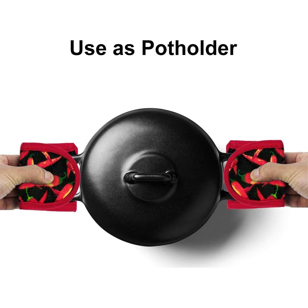 Cubiertas para Mangos de Sartén de Hierro Fundido Evoio - 2 Piezas