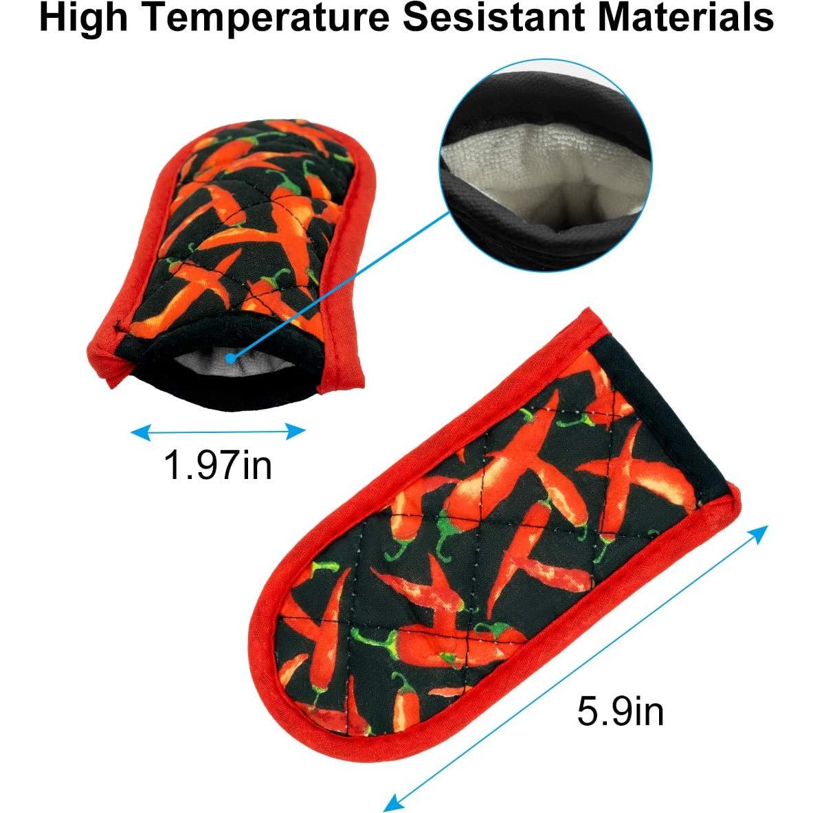 Cubiertas de Mango de Sartén de Hierro Fundido Evoio - 4 Piezas