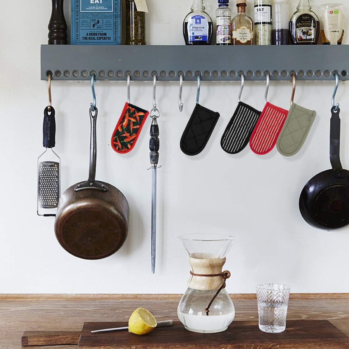 Cubiertas de Mango de Sartén de Hierro Fundido Evoio - 4 Piezas