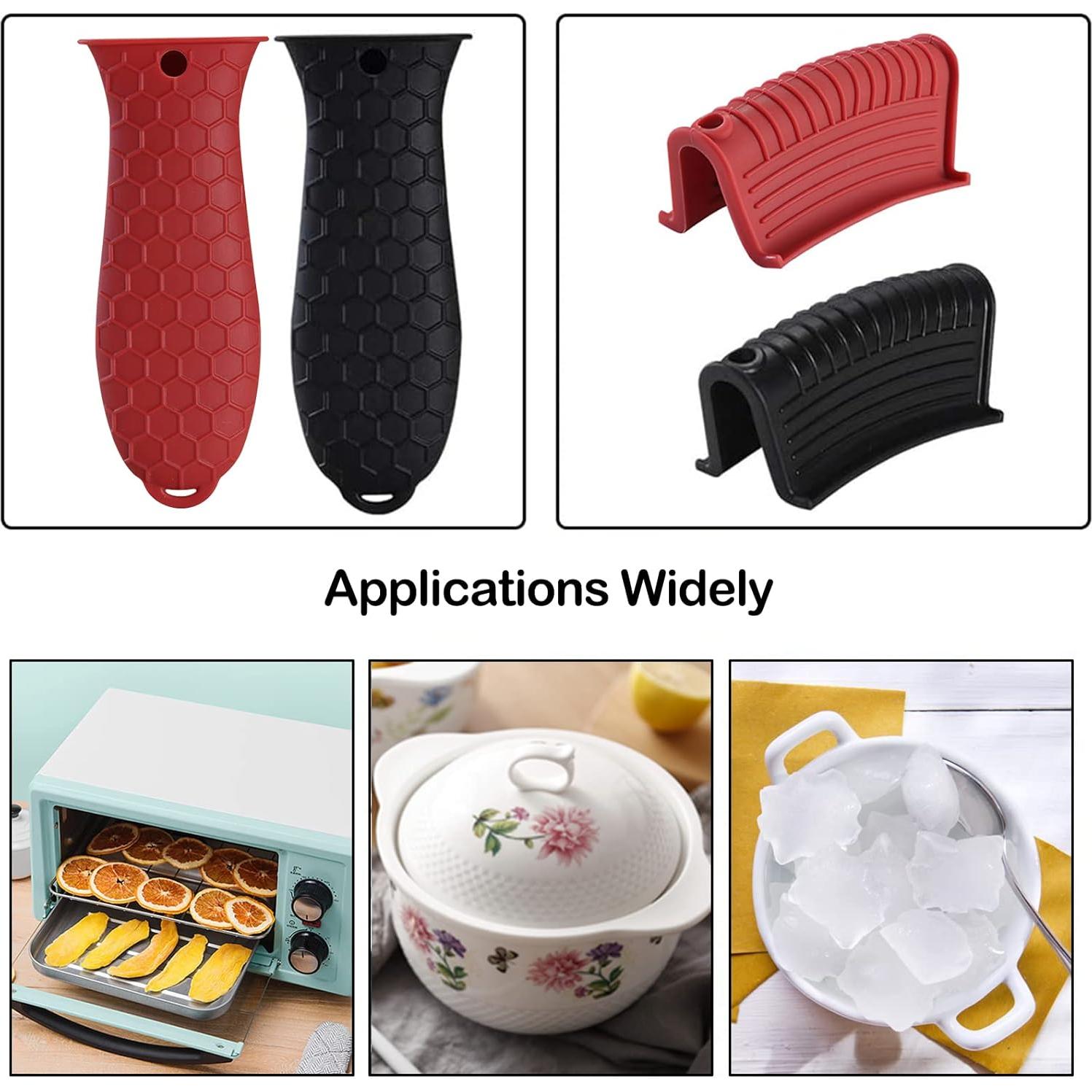 Paquete de 3 fundas de silicona Intatikoo para mangos calientes