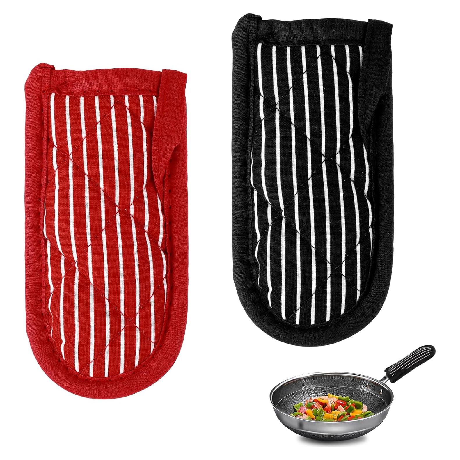 2 Fundas Resistentes al Calor para Mangos de Sartenes Mozeat Lens