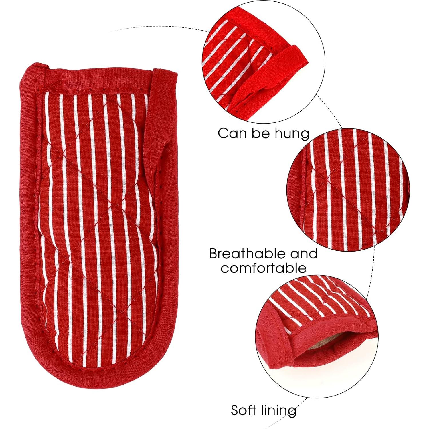 2 Fundas Resistentes al Calor para Mangos de Sartenes Mozeat Lens