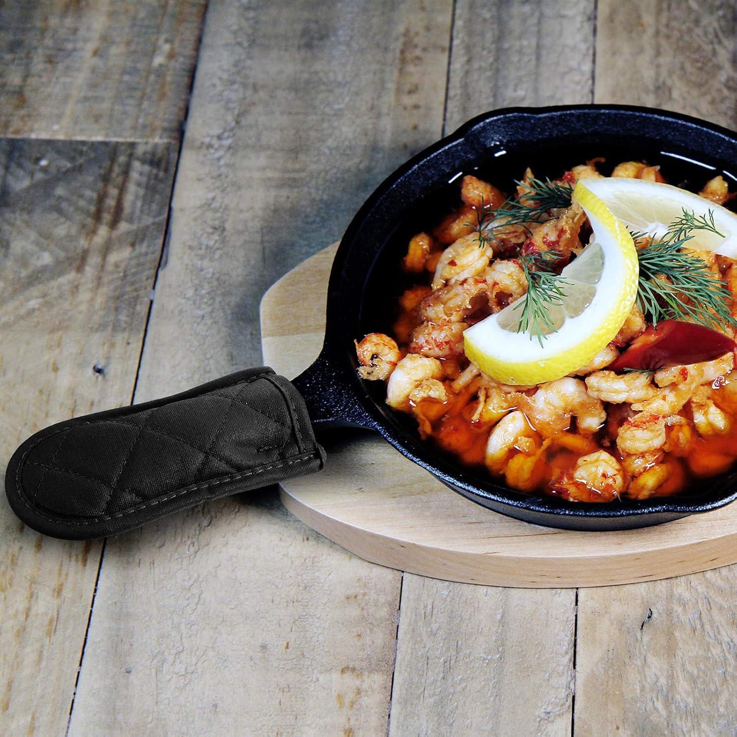 Fundas para Mangos de Sartén Patelai 4 Pcs Algodón Antideslizantes