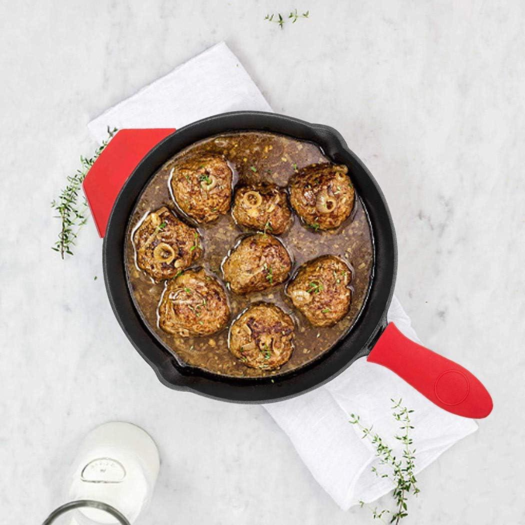 Cubierta de Mango de Silicona Trumoter - Rojo, 13.97 cm