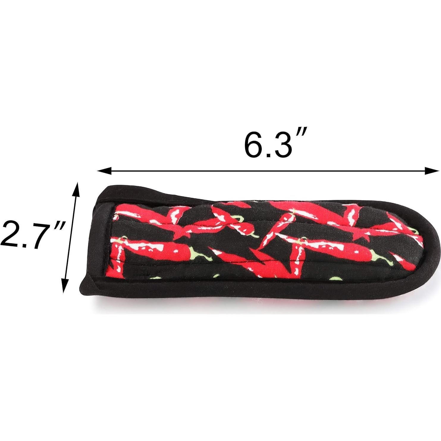 Cubierta de Mango de Sartén Nuevo Star Foodservice - Algodón, Juego de 6