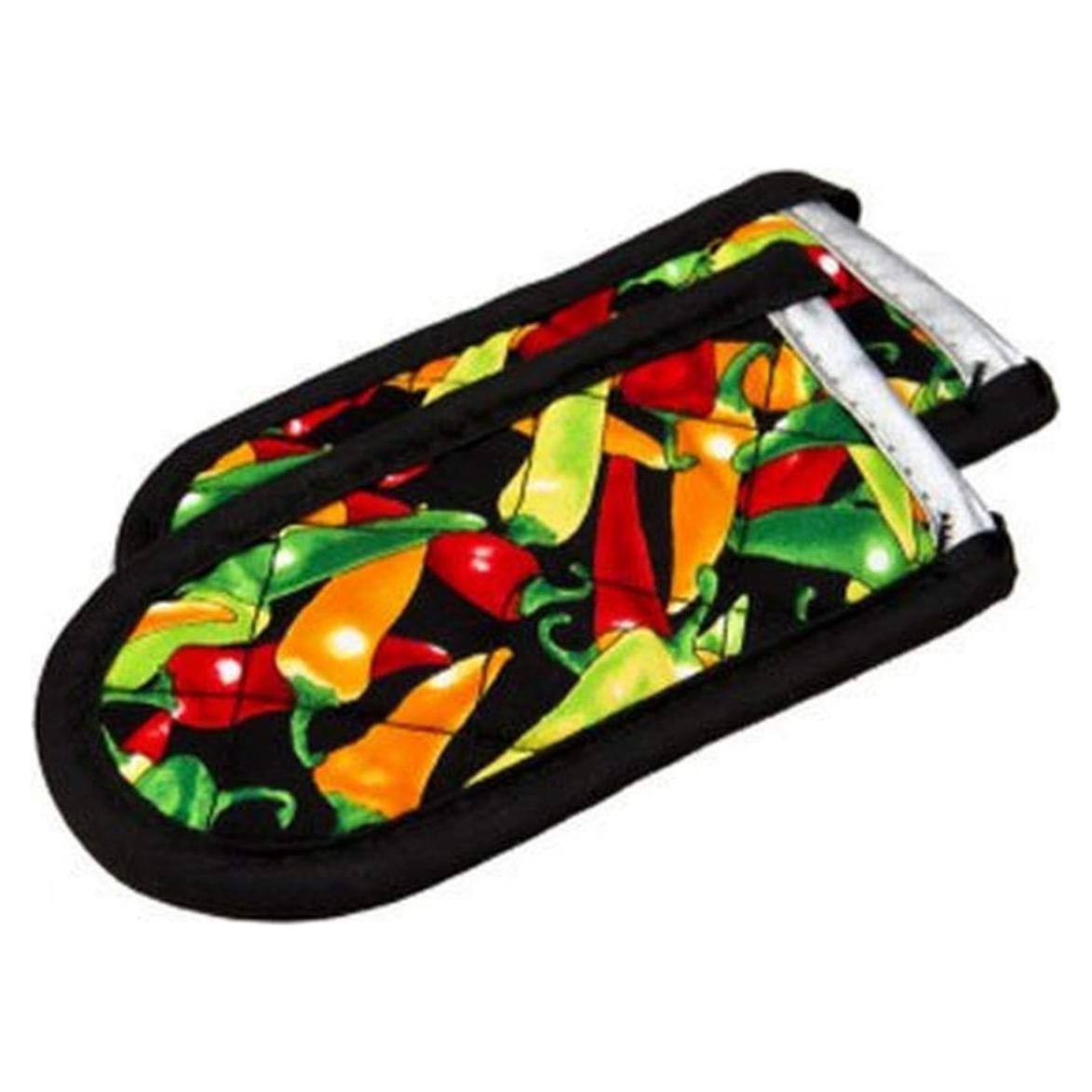 Soporte de Mango Caliente de Tela Lodge - Paquete de 2 - Multicolor