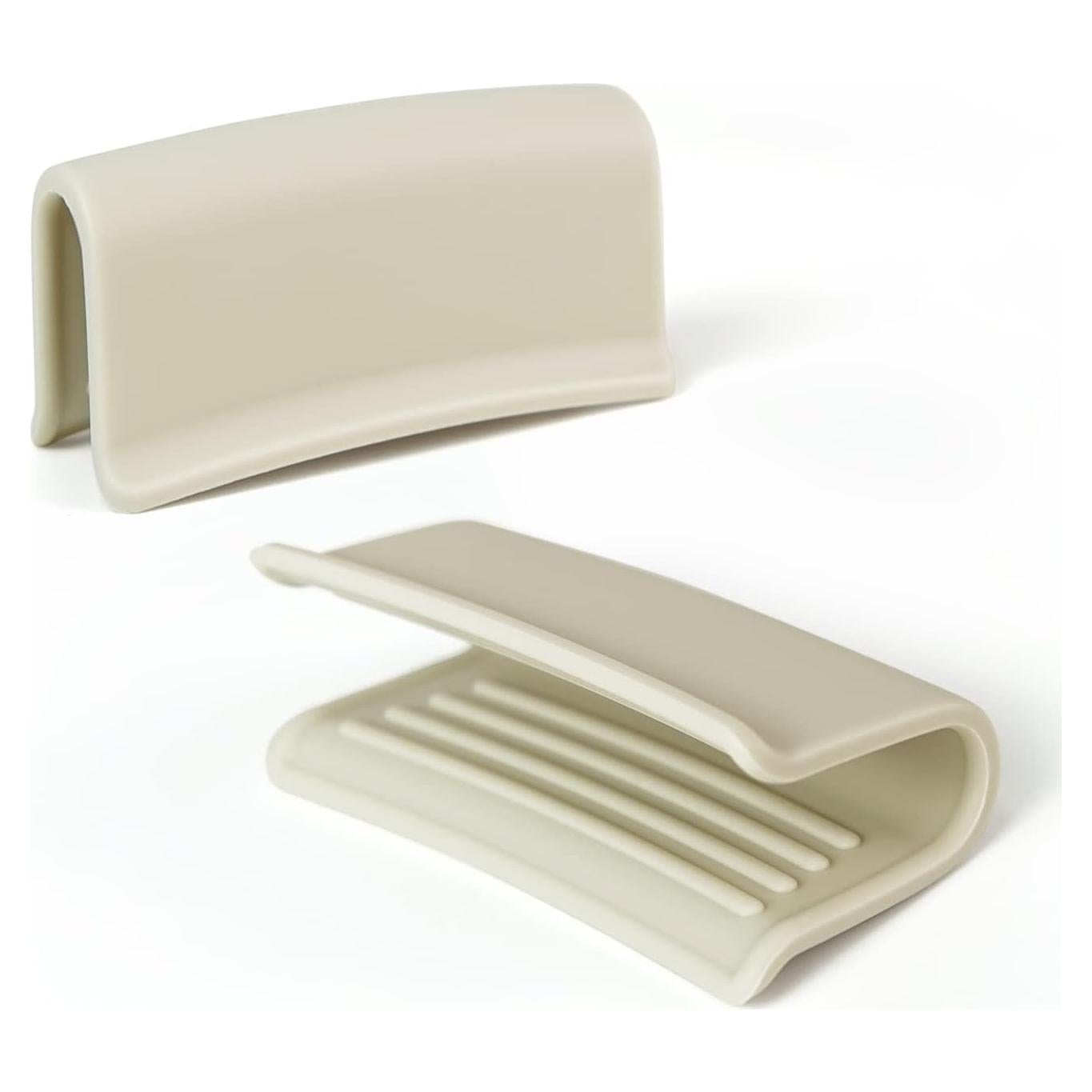 Cubiertas de Mango de Silicona Carrotez, 2 Pcs, Resistente al Calor