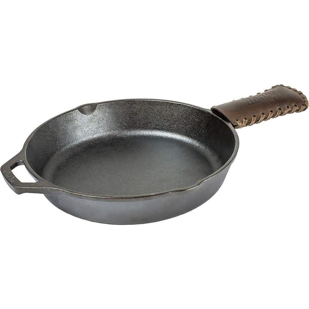 Soporte para Mango Caliente Lodge Nokona Cuero 6 cm Costura Espiral