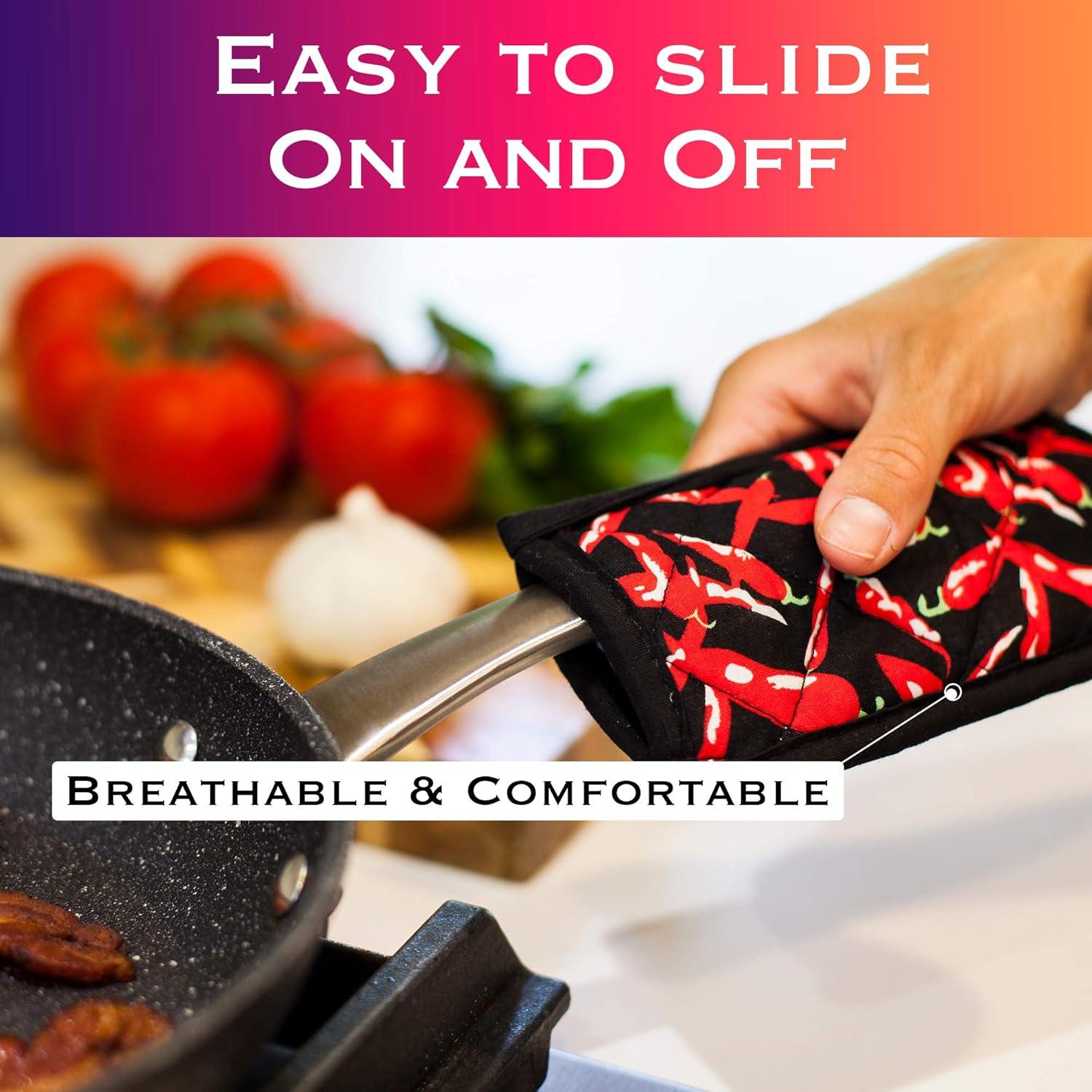 Funda para Mango de Sartén EHOMEA2Z Colorida 10 Piezas