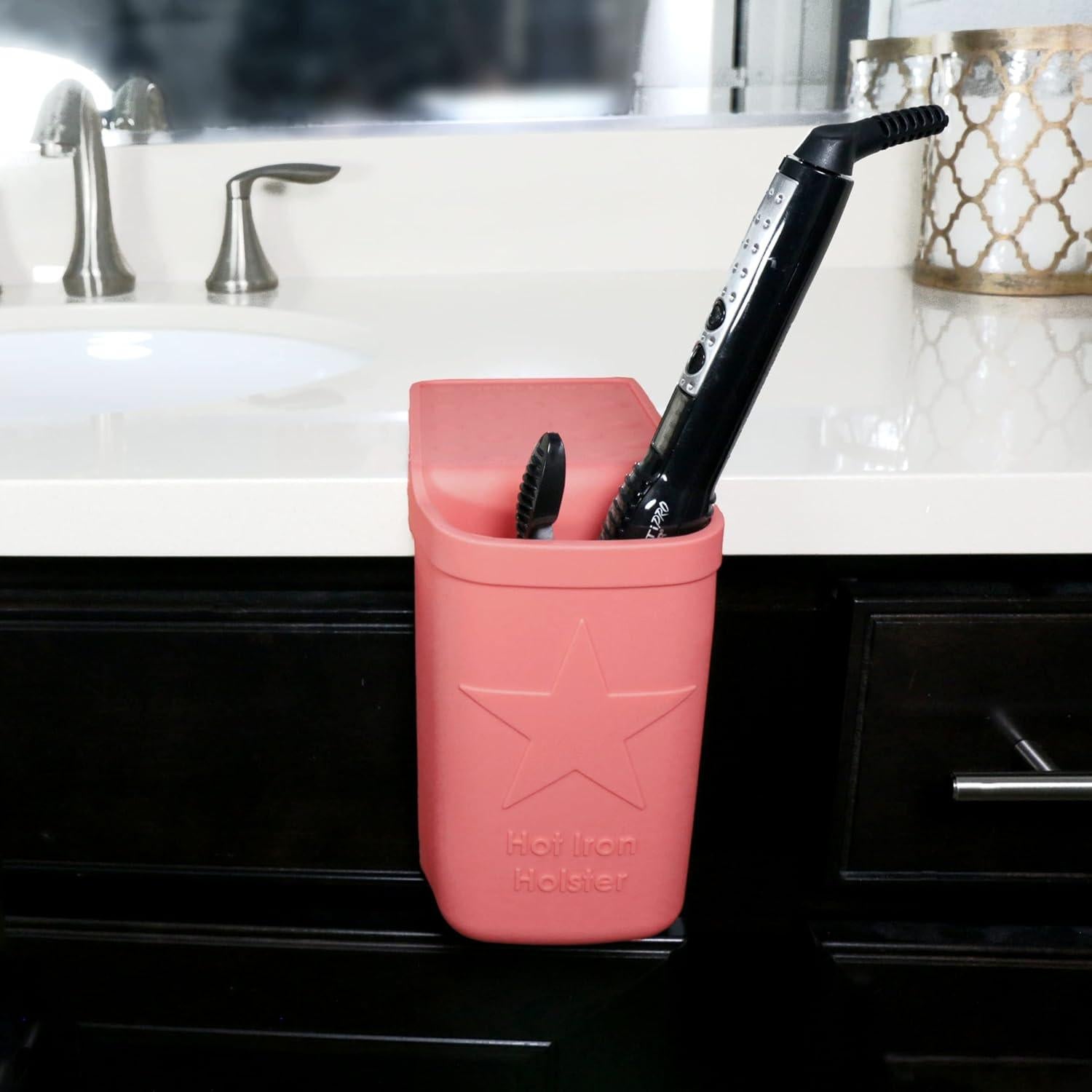 Soporte para Plancha Caliente Holster de Silicona Coral 5 kg