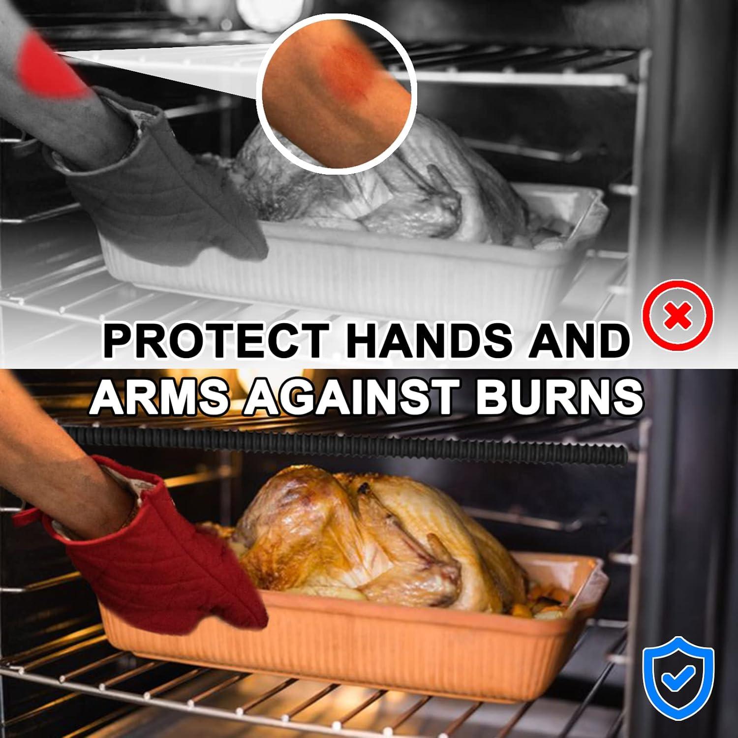 Protecciones para Estantes de Horno LeeYean - 4 Piezas 35.56 cm