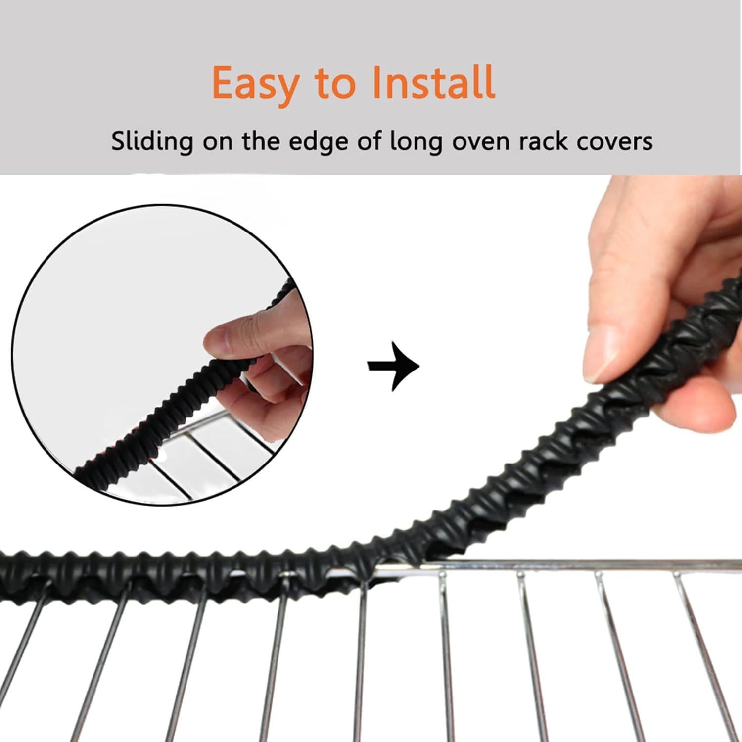 Protecciones para Estantes de Horno LeeYean - 4 Piezas 35.56 cm