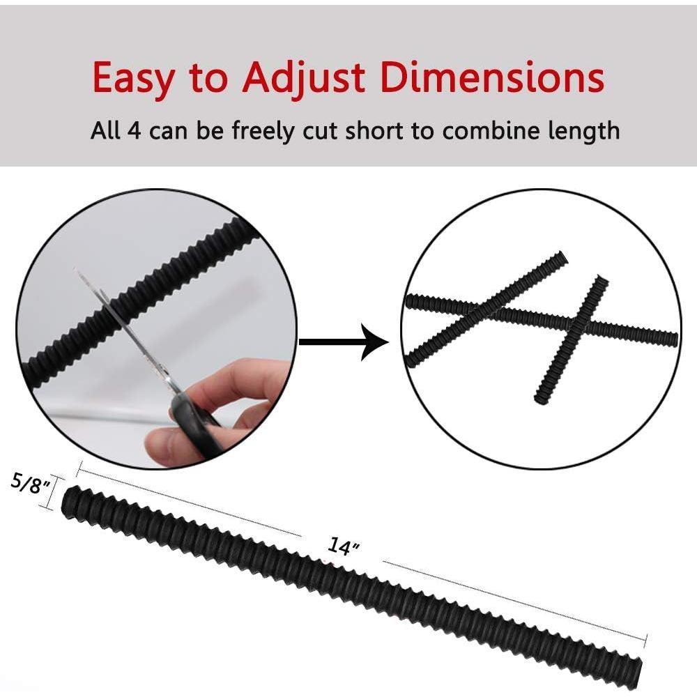 Protecciones para Estantes de Horno LeeYean - 4 Piezas 35.56 cm