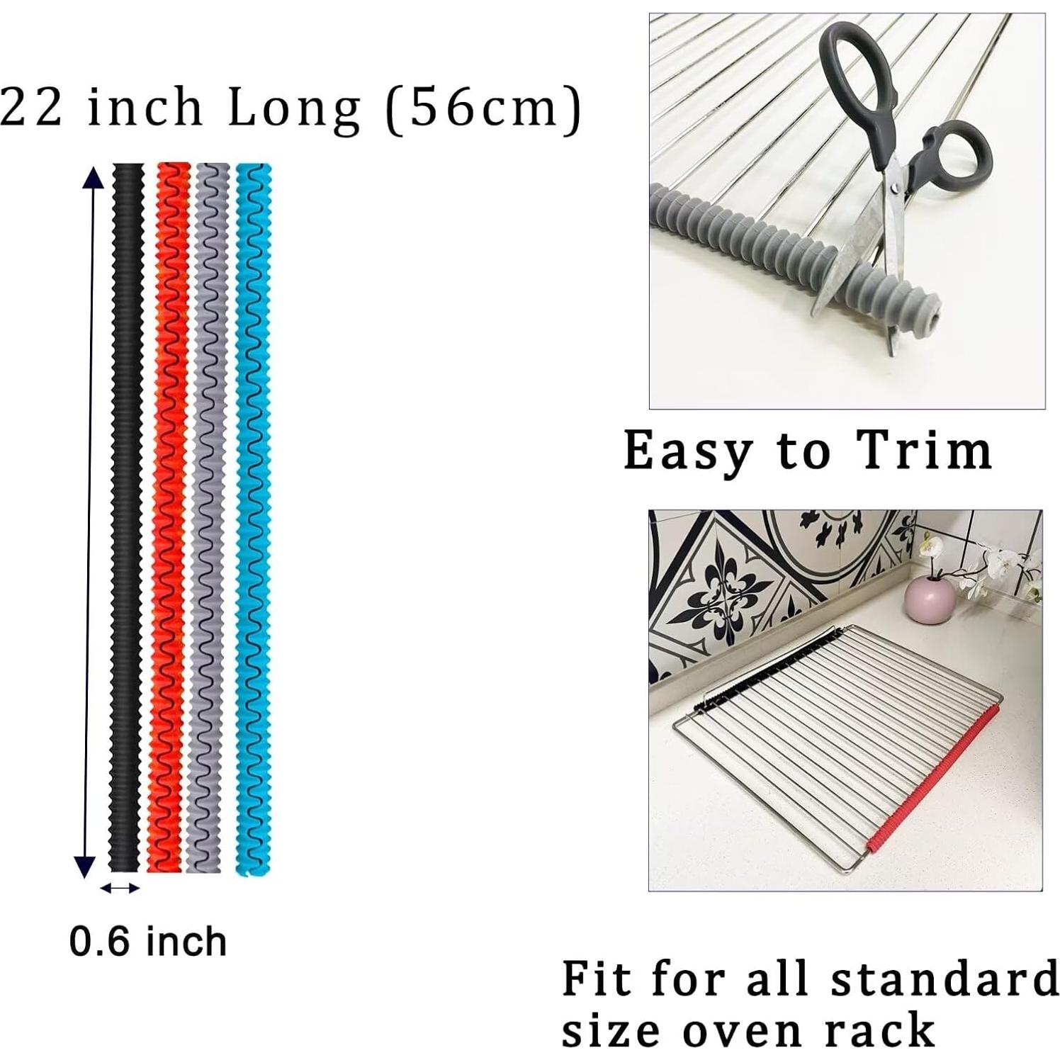 Protecciones para Estantes de Horno LokiLux Silicona 55.88 cm 2 Piezas