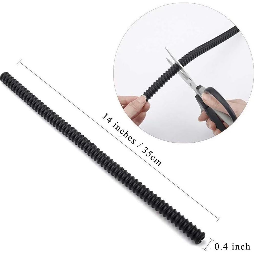 Protectores de Estante de Horno de Silicona LokiLux 14" Negro