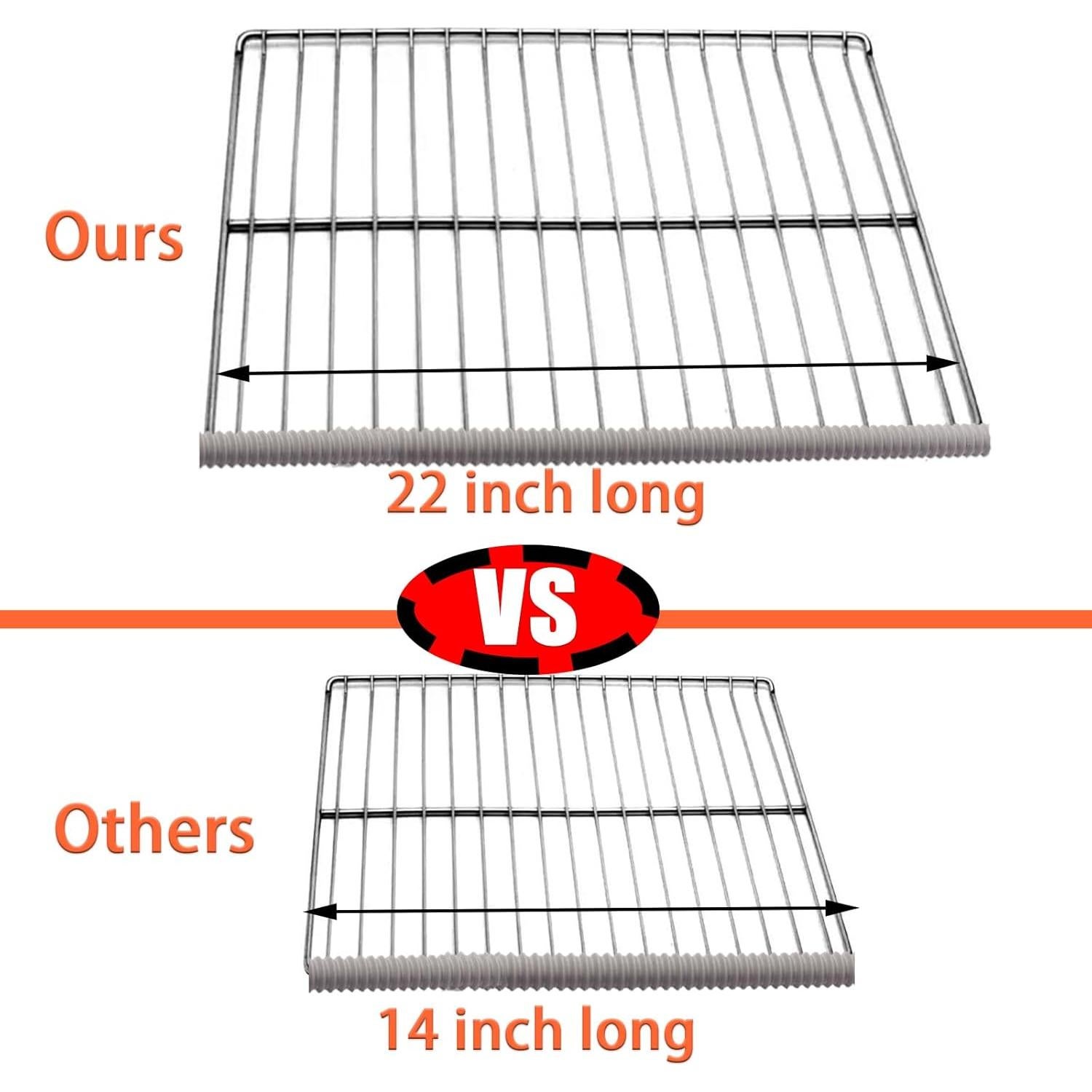 Protector de Estante de Horno Silicona Wighamtex 55.88 cm Gris