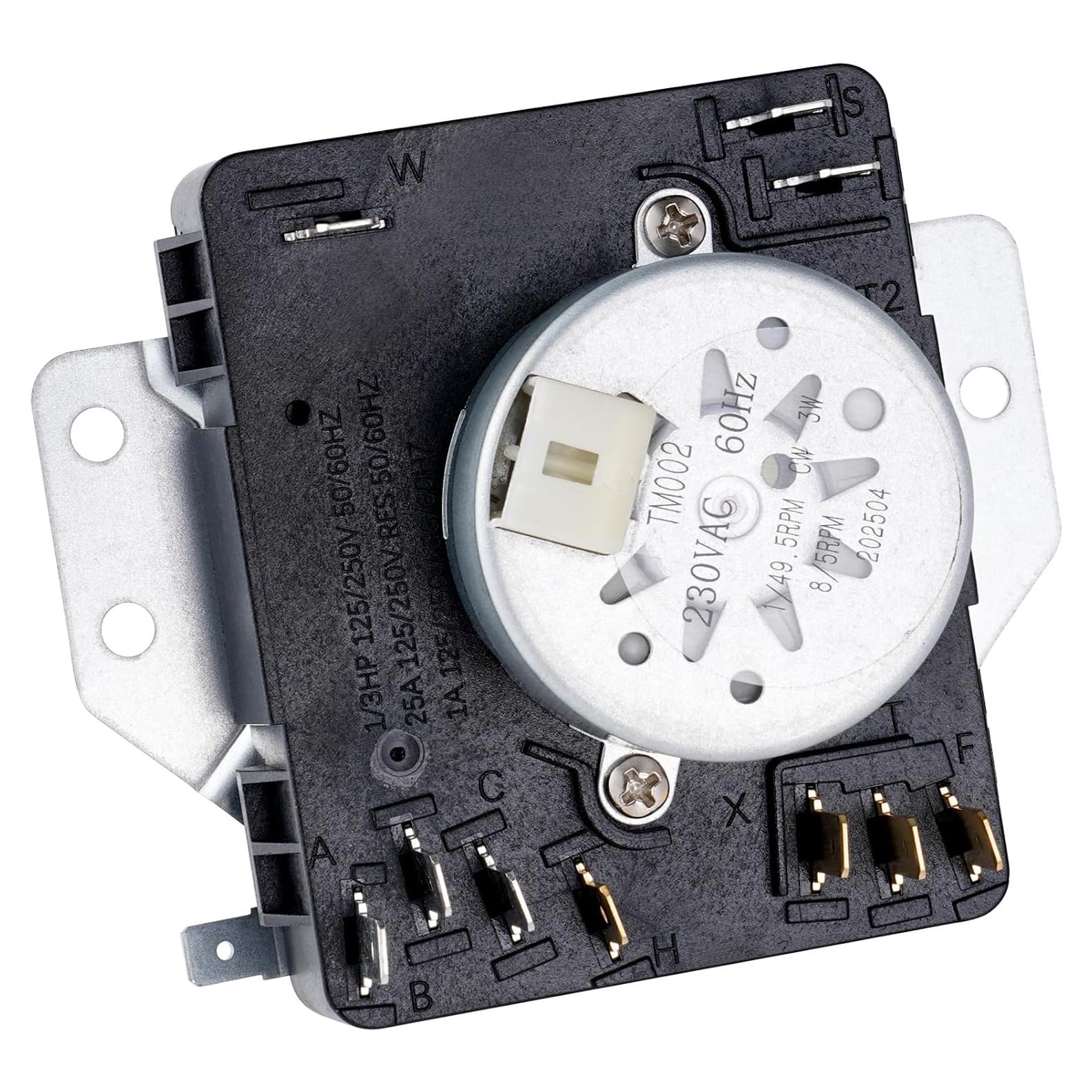 Temporizador de Secadora UgoHiff W10185982 Reemplazo Universal