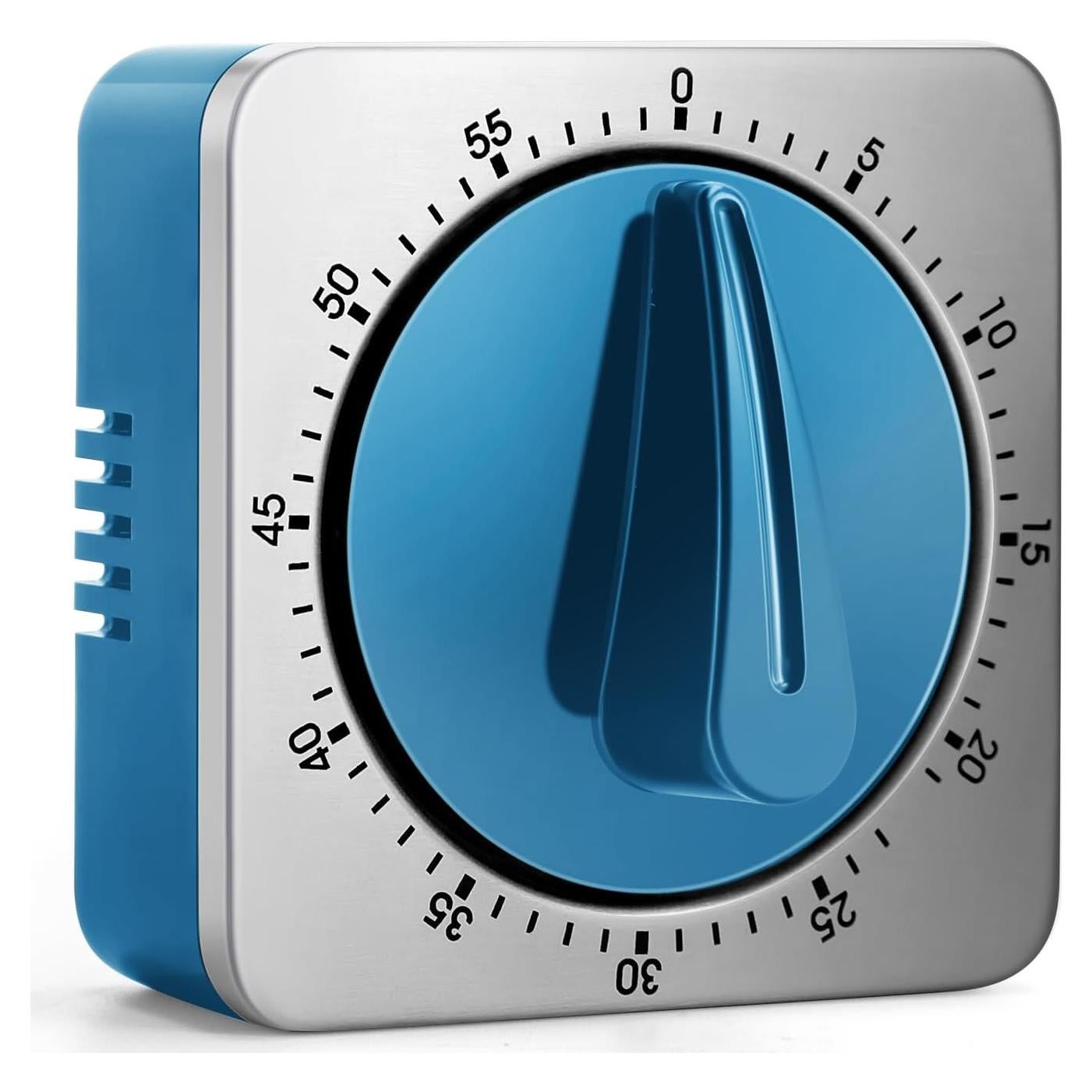 Temporizador de Cocina Mecánico Albayrak Azul Acero Inoxidable
