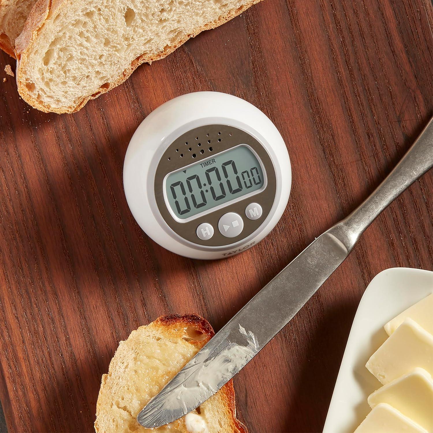 Temporizador Digital Taylor Súper Ruidoso 23h59m59s Gris