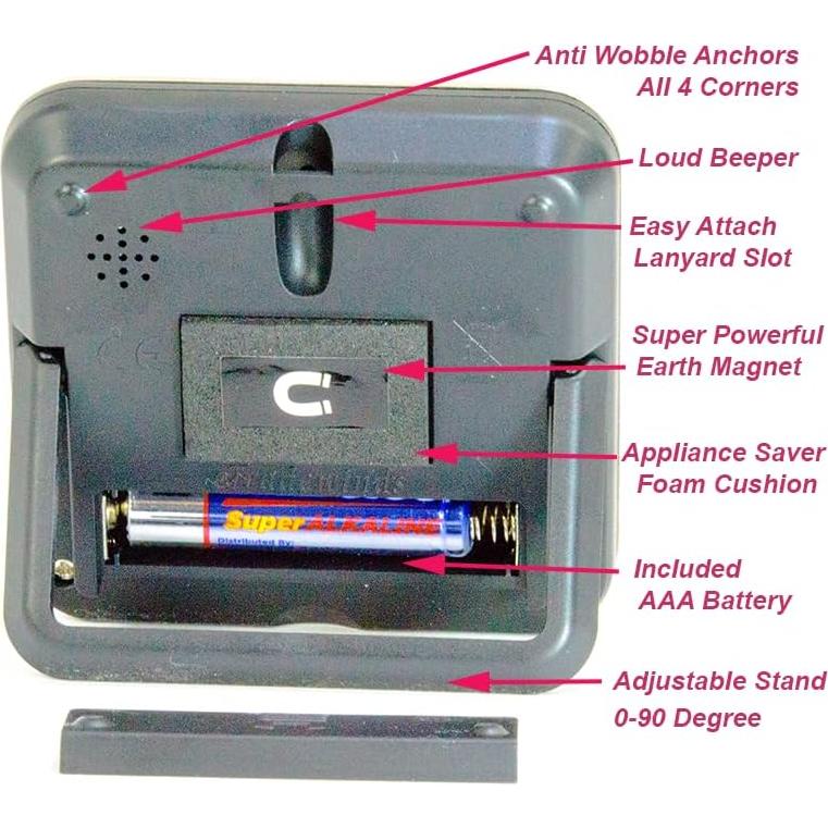 Temporizador Digital de Cocina eTradewinds eT-24 Ciruela