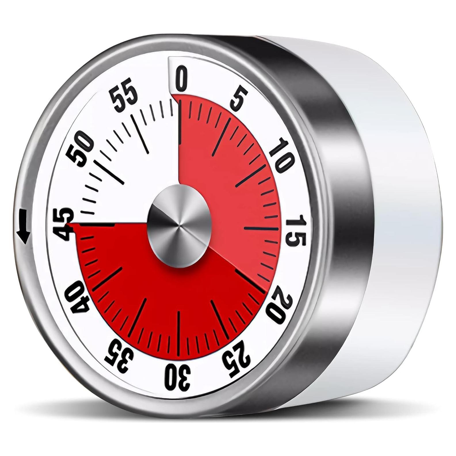 Temporizador de Cocina Mecánico Albayrak Acero Inoxidable 136g