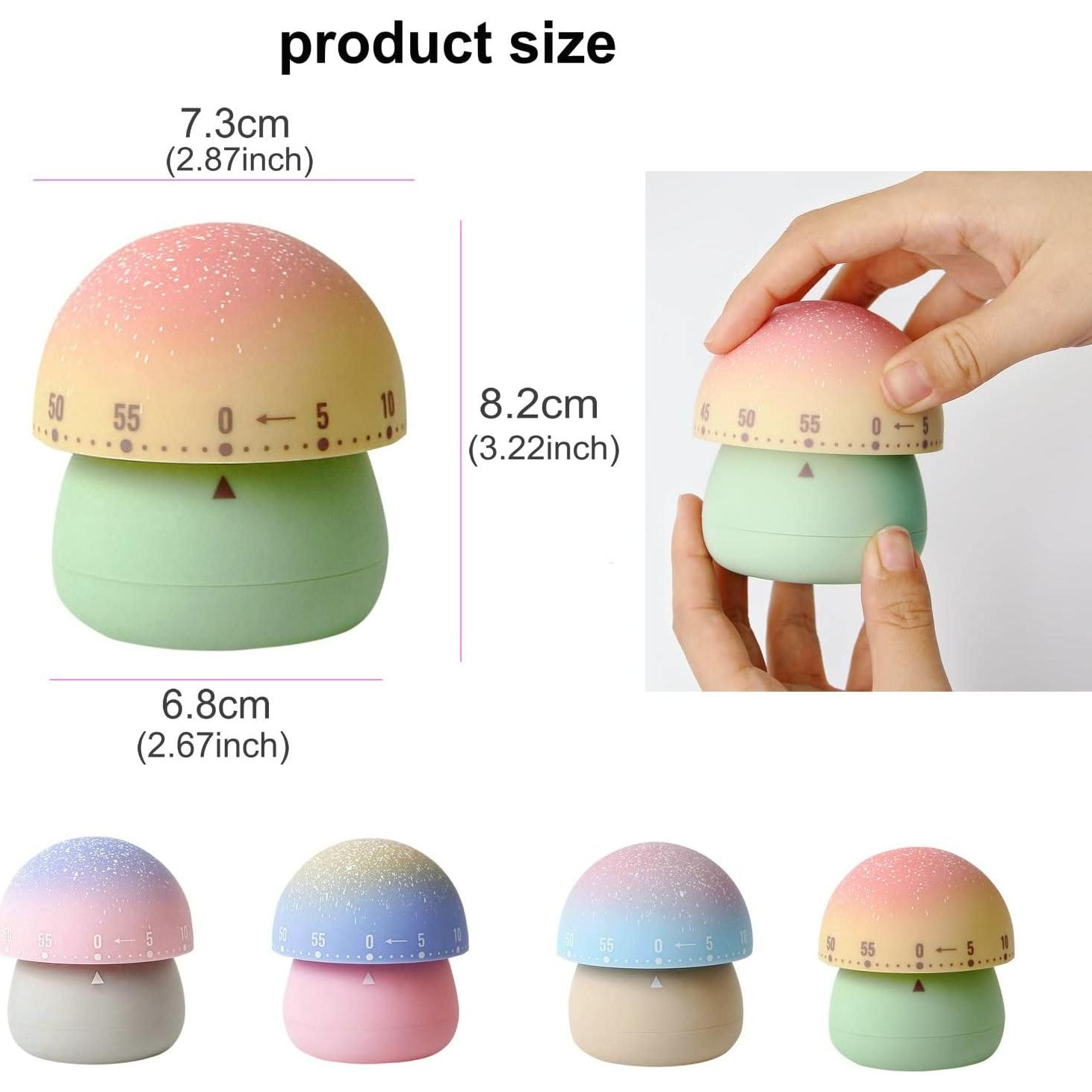 Temporizador de Cocina Mecánico NUOSWEK 60 Minutos Verde