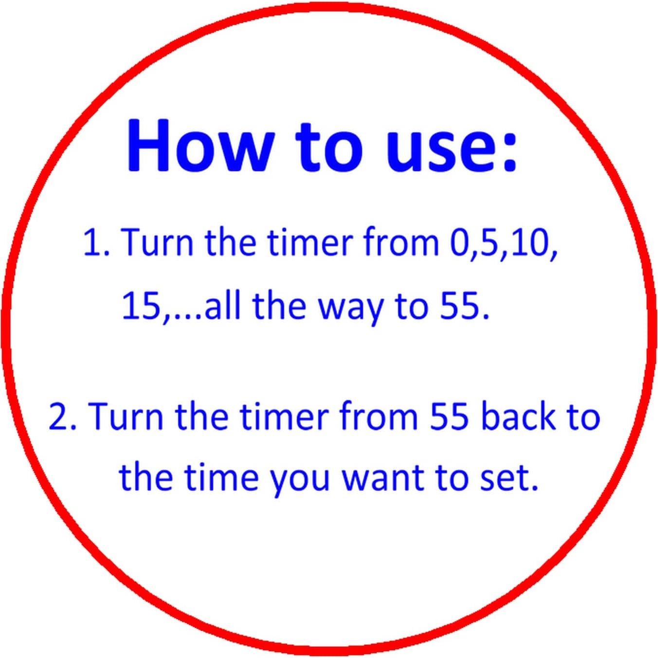 Temporizador de Cocina Mecánico NUOSWEK 60 Minutos Verde