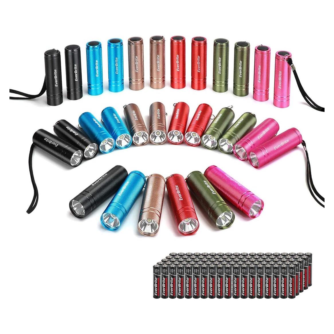 Conjunto de 30 Linternas LED Mini EverBrite con Baterías