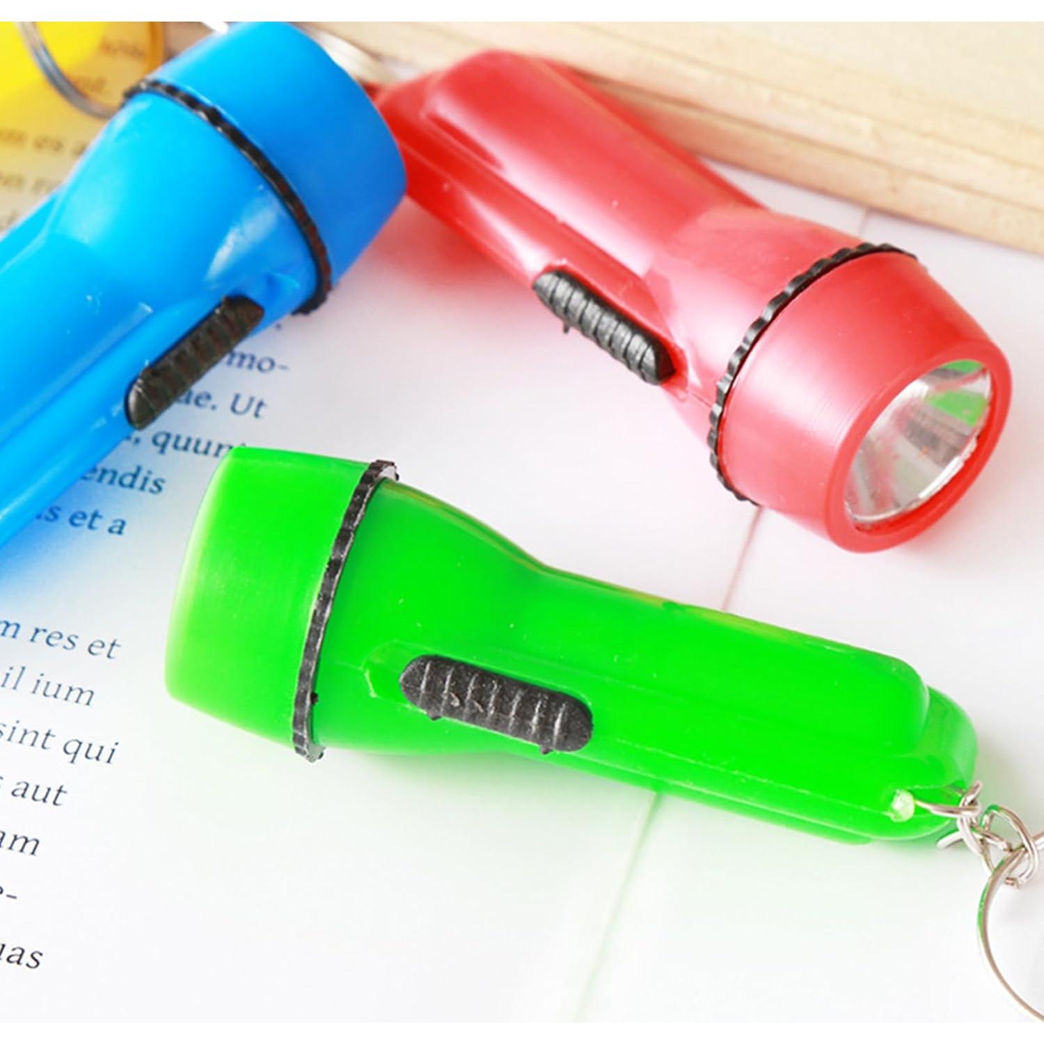 Linterna Mini Winbar con Llavero 24PCS Colores Surtidos