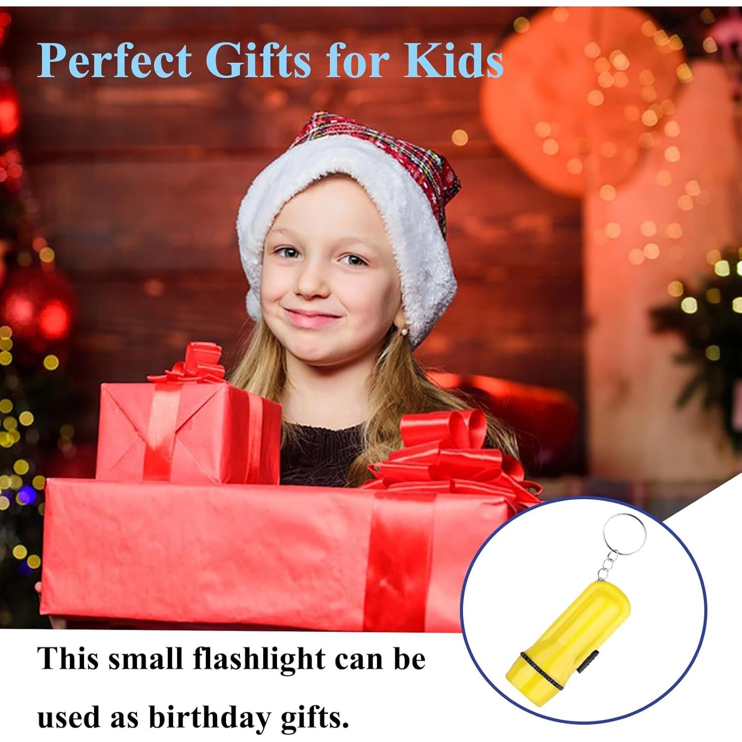 Linterna Mini Winbar con Llavero 24PCS Colores Surtidos