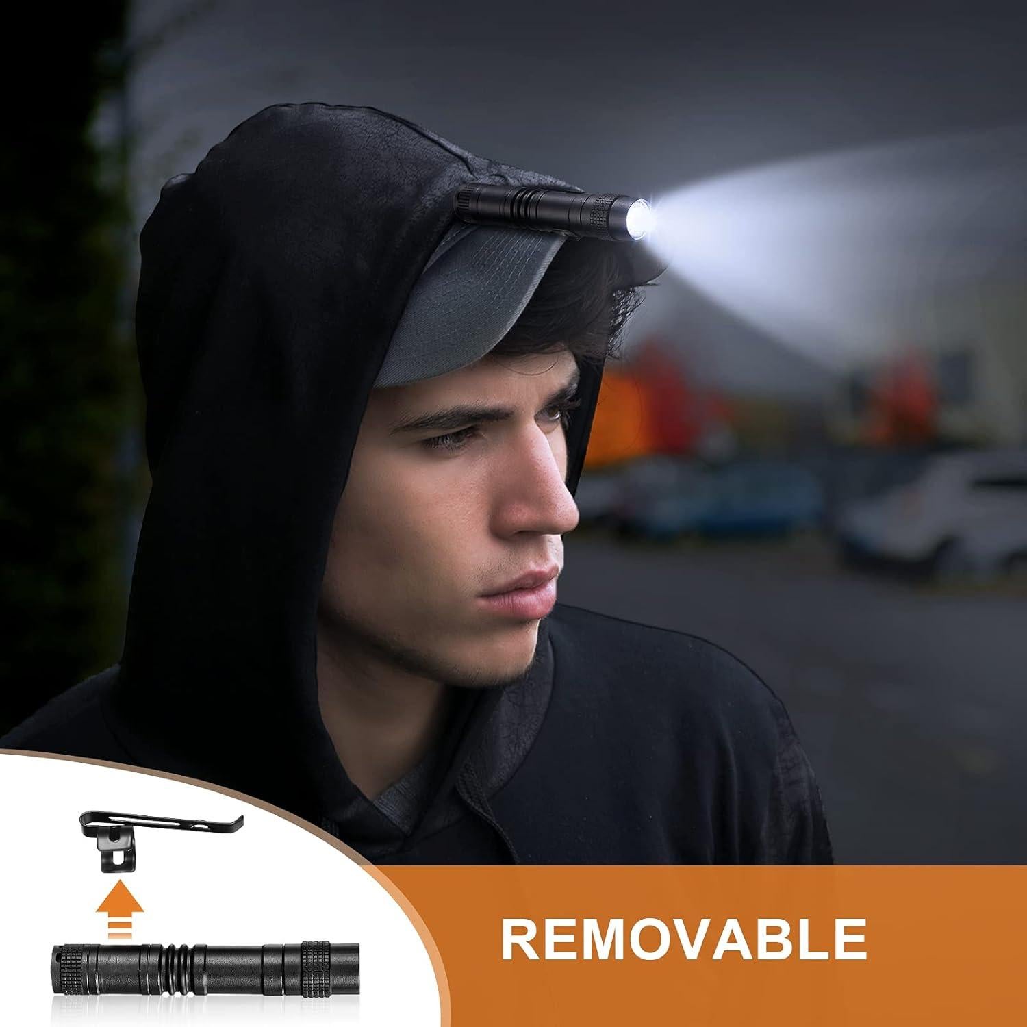 Linterna de Bolígrafо LED Honoson 10 Piezas Aluminio 8.9 cm