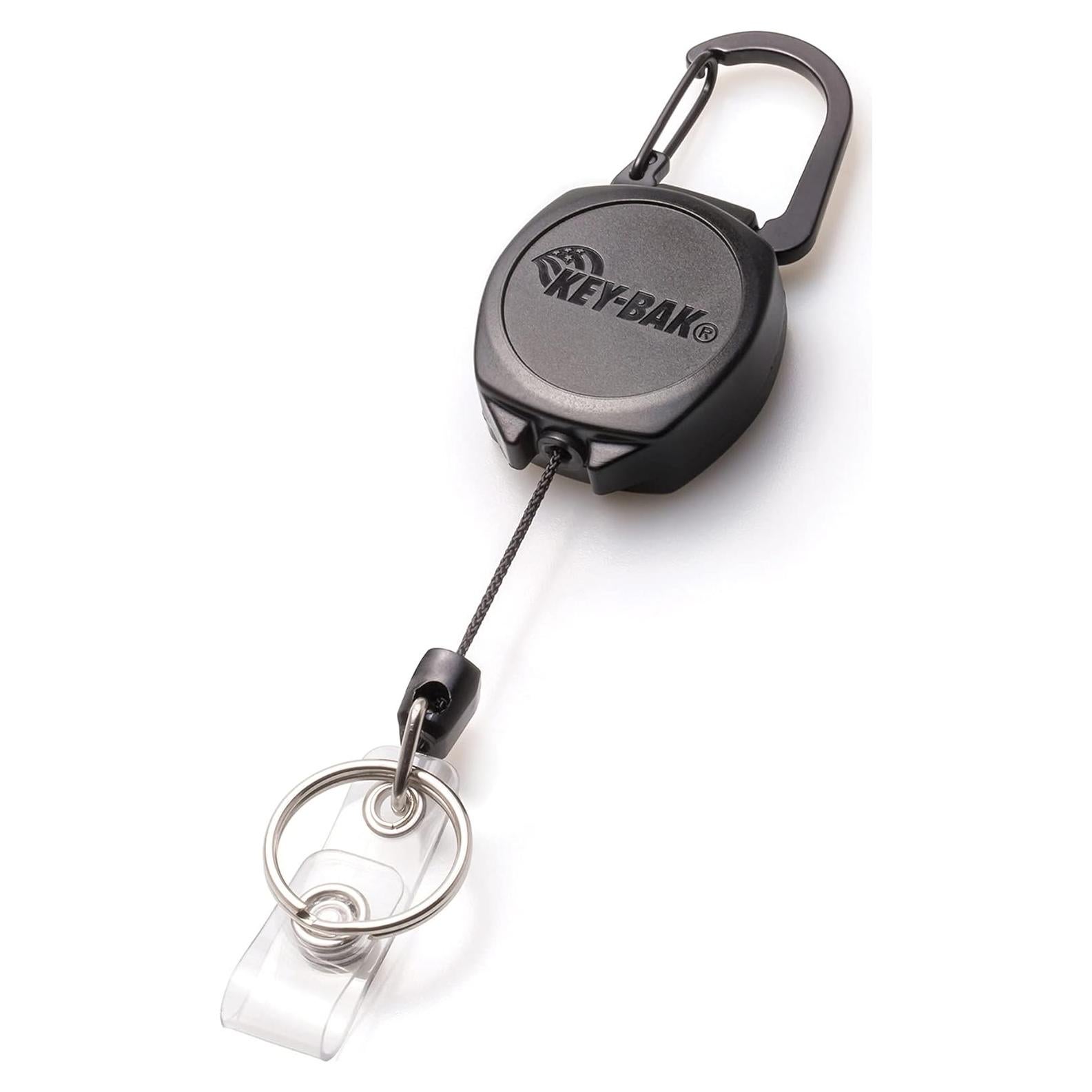 Llavero Retráctil KEY-BAK 0KB1-0A24 con Cordón de Kevlar 61 cm